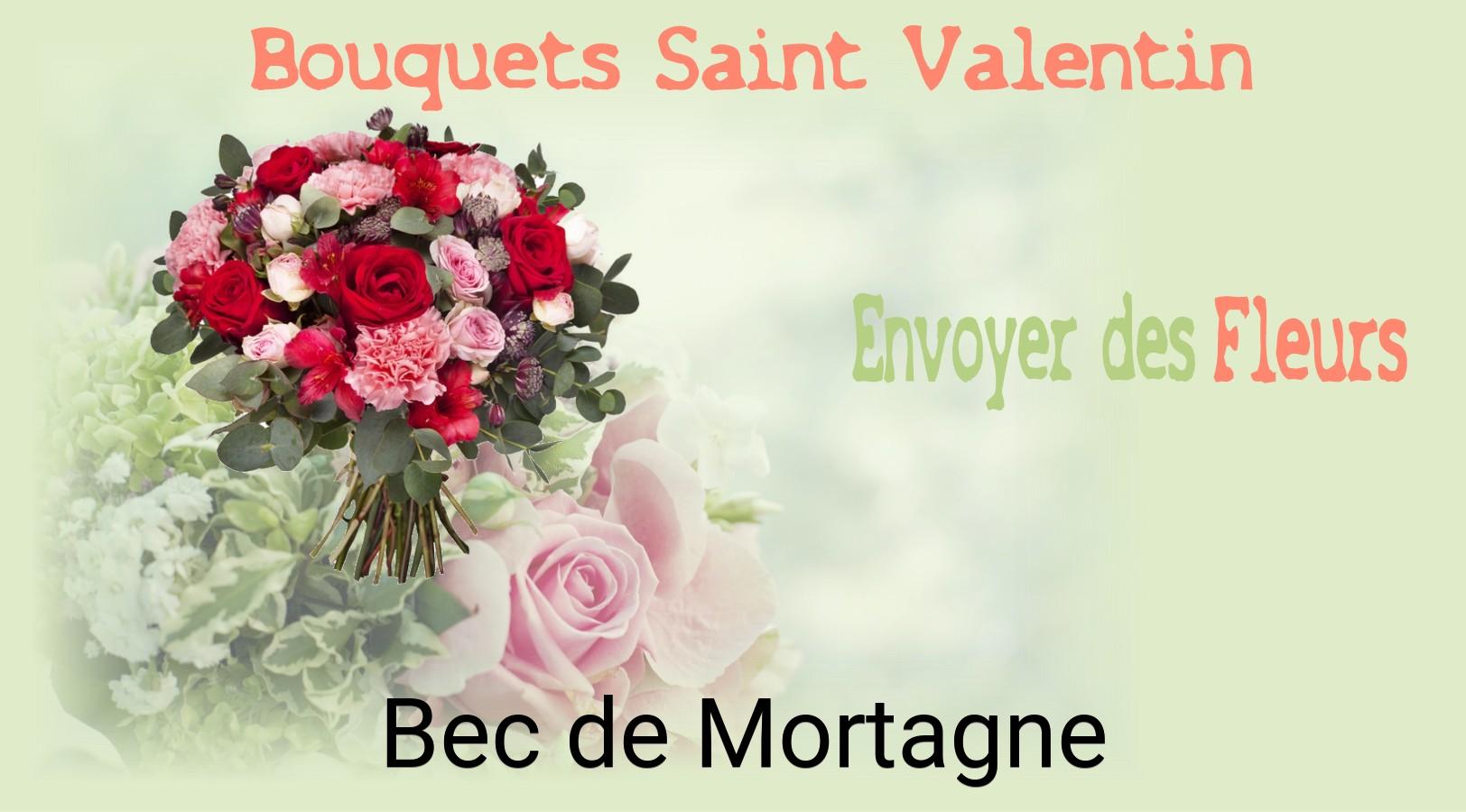 Roses de Saint-Valentin livrées à Bec-de-Mortagne